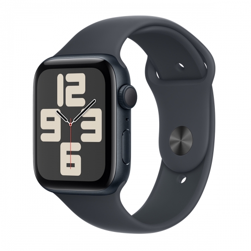 Apple Watch SE 2024 44mm Sport (Éjfekete-Éjfekete) (S/M) Apple Garancia