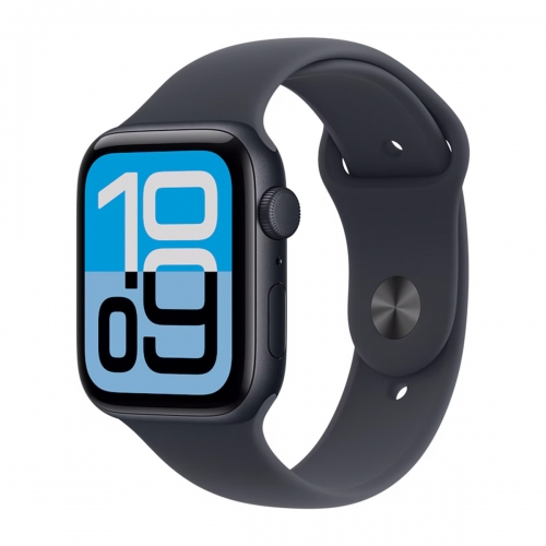 Apple Watch SE 3 44mm Sport (Éjfekete-Éjfekete) (S/M) Apple Garancia