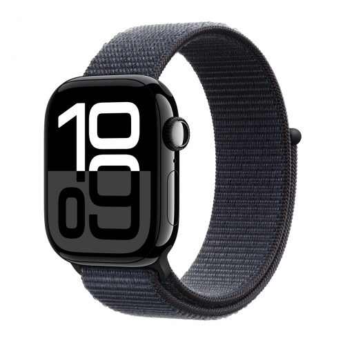 Apple Watch Series 10 42mm  Sport Loop (Fekete-Kék) Apple Garancia