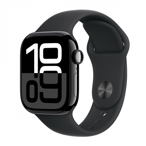 Apple Watch Series 10 46mm Cellular Sport (Kozmosz Fekete-Fekete) (M/L) Apple Garancia