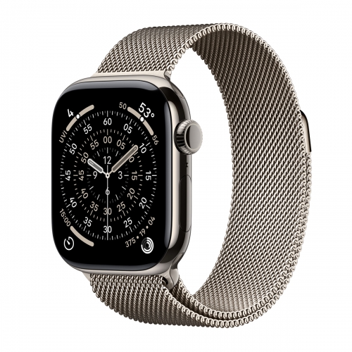 Apple Watch Series 11 42mm Cellular Sport (Natúr-Natúr Milánói Szíj) (S/M) Apple Garancia