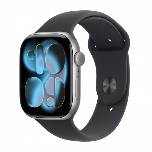 Apple Watch Series 11 46mm Cellular Sport (Szürke-Fekete) (M/L) Apple Garancia