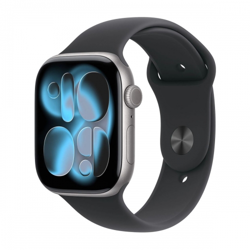 Apple Watch Series 11 46mm  Sport (Szürke-Fekete) (S/M) Apple Garancia