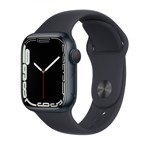 Apple Watch Series 7 41mm Sport (Éjfekete-Éjfekete) Apple Garancia