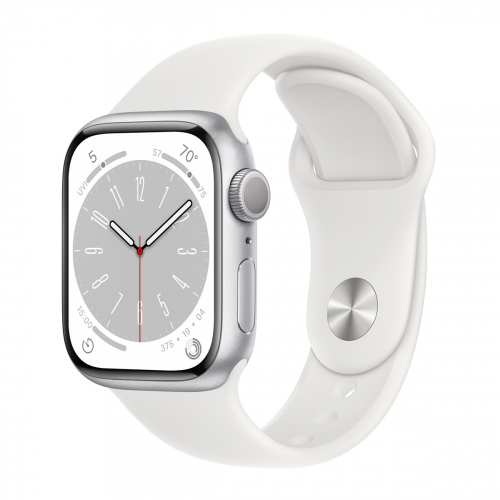 Apple Watch Series 8 41mm Sport (Ezüst-Fehér) Apple Garancia