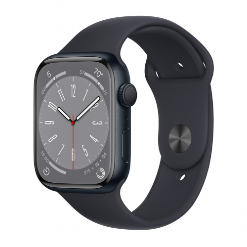 Apple Watch Series 8 45mm Sport (Éjfekete-Éjfekete) Apple Garancia