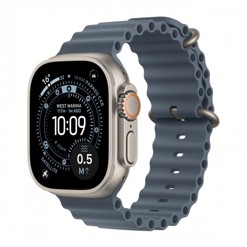 Apple Watch Ultra 3 49mm 5G (Titánium-Ócean Szíj-Kék)  Apple Garancia