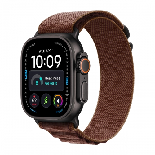 Apple Watch Ultra 4 49mm 5G (Titánium Fekete-Alpesi szíj-Burgundi) (M) Apple Garancia
