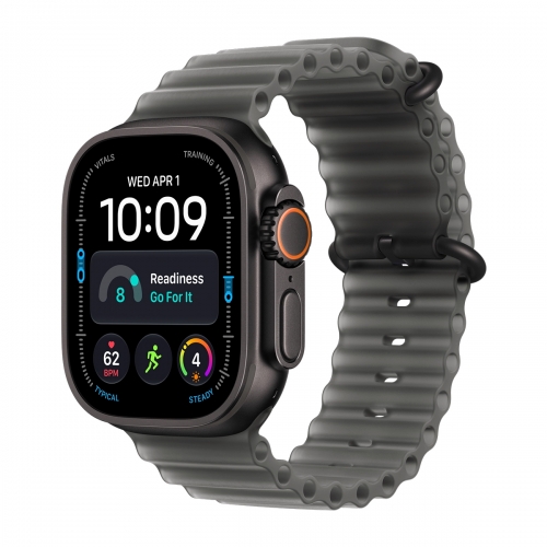 Apple Watch Ultra 4 49mm 5G (Titánium Fekete-Fekete Óceán Szíj) Apple Garancia