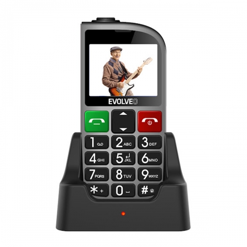 Evolveo Easyphone EP-800 Dual-SIM (Ezüst) Gyártói Garancia