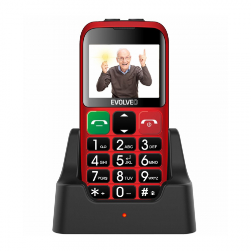 Evolveo Easyphone EP-850 Dual-SIM (Piros) Gyártói Garancia