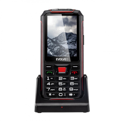 Evolveo Strongphone Z4 Dual-SIM (Fekete-Piros) Gyártói Garancia