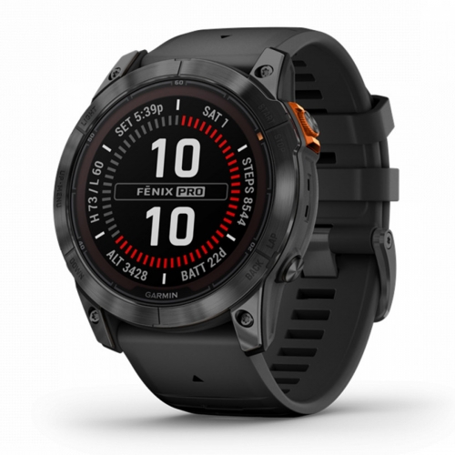 Garmin Fenix 7X Pro Solar (010-02778-01) (Szürke-Fekete)
