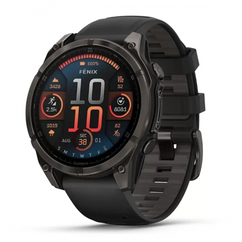 Garmin Fenix 8 47mm (010-02904-00) (Szürke-Fekete) Garmin Fenix 8 47mm (010-02904-00) (Szürke-Fekete)
