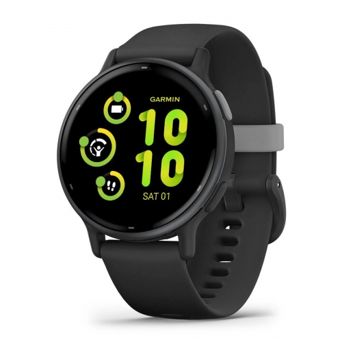 Garmin Vívoactive 5 (010-02862-10) (Fekete-Fekete) Gyártói Garancia