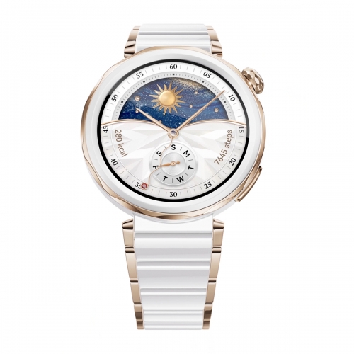 Huawei Watch GT 5 Pro 42mm (Kerámia Fehér) Gyártói Garancia