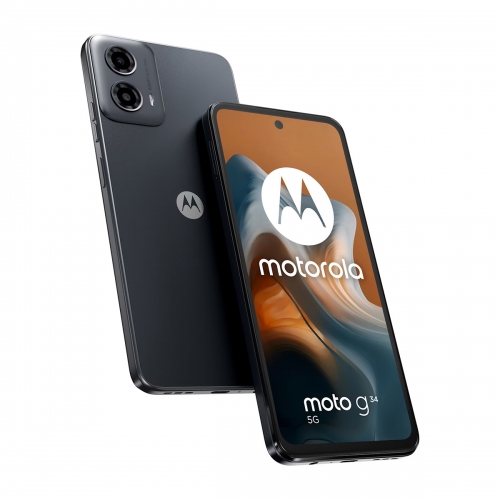 Motorola XT2363-3 Moto G34 5G Dual-SIM 128GB 8GB RAM (Fekete) Gyártói Garancia