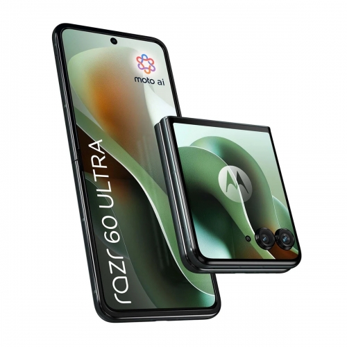 Motorola XT2551-6 Moto Razr 60 Ultra 5G Dual-SIM 512GB 16GB RAM (Zöld) Gyártói Garancia