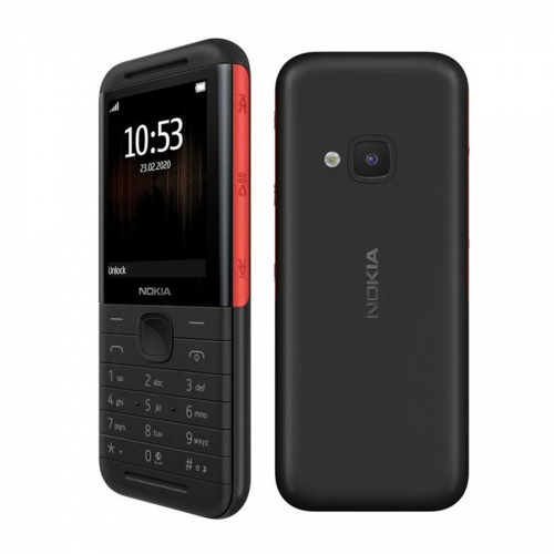 Nokia 5310 (2020) Dual-SIM (Fekete-Piros) Gyártói Garancia