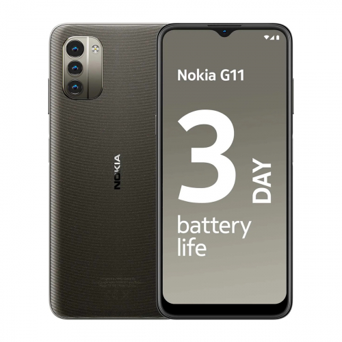 Nokia G11 Dual-SIM 32GB 3GB RAM (Szénszürke) Gyártói Garancia