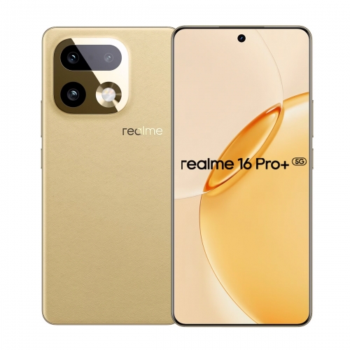 Realme 16 Pro+ 5G Dual-SIM 256GB 8GB RAM (Arany)
