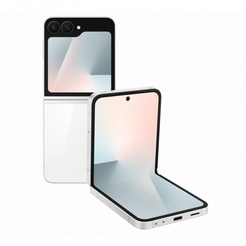 Samsung F761B Galaxy Z Flip7 FE 5G Dual-SIM 256GB 8GB RAM (Fehér) Gyártói Garancia