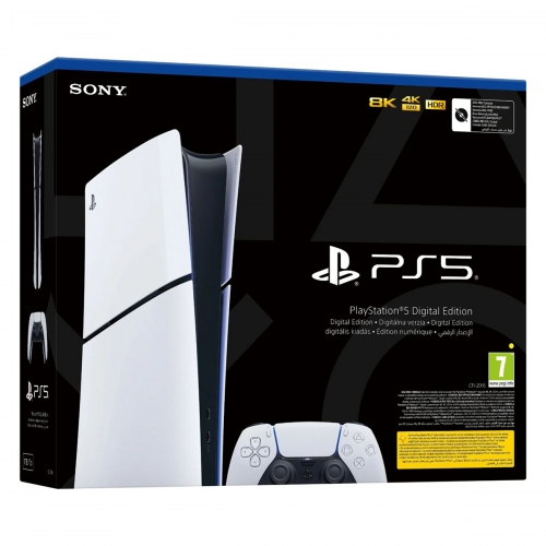 Sony Playstation 5 Digital Edition 825GB Slim (Fehér) Sony Playstation 5 Digital Edition 825GB Slim (Fehér)