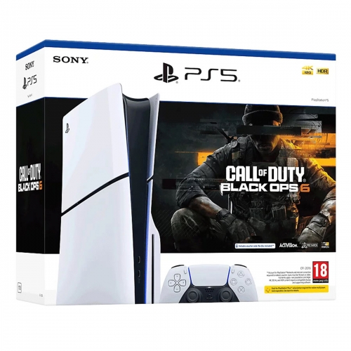 Sony Playstation 5 Disc Edition 1TB Slim+Call of Duty: Black Ops 6 (Fehér)