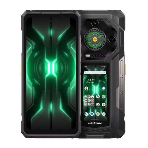 Ulefone Armor 33 Pro 5G Dual-SIM 512GB 16GB RAM (Fekete)