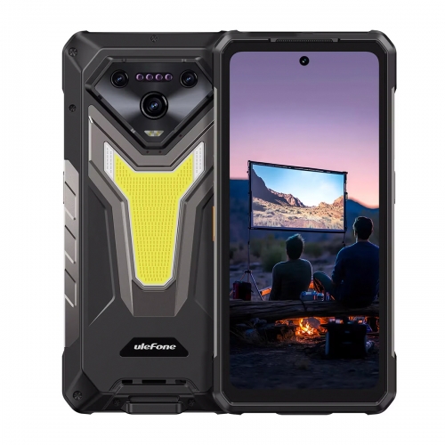 Ulefone Armor 34 Pro+ 5G Dual-SIM 512GB 16GB RAM (Fekete)