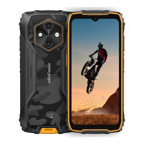 Ulefone RugKing 4 Pro LTE Dual-SIM 128GB 8GB RAM (Narancssárga)