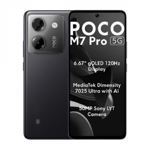 Xiaomi Poco M7 Pro 5G Dual-SIM 512GB 12GB RAM (Fekete)