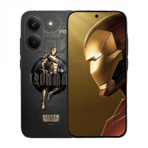 Xiaomi Poco X8 Pro 5G Dual-SIM 512GB 12GB RAM (Fekete-Arany)   Iron Man Edition