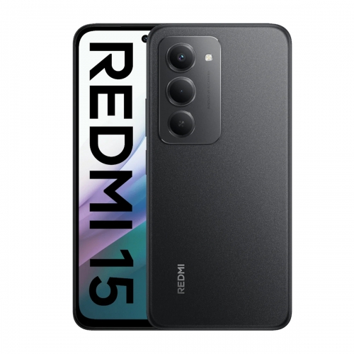 Xiaomi Redmi 15 LTE Dual-SIM 256GB 8GB RAM (Fekete)