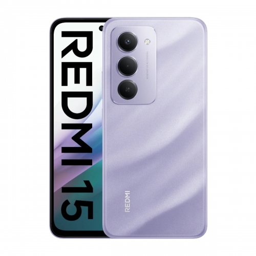 Xiaomi Redmi 15 LTE Dual-SIM 256GB 8GB RAM (Lila) Gyártói Garancia